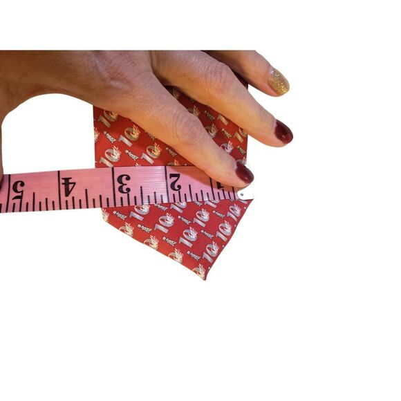 NWT Vineyard Vines Men Tie Phoenix Tower 10 Year Anniversary Red with Gray Tower - Picture 12 of 13